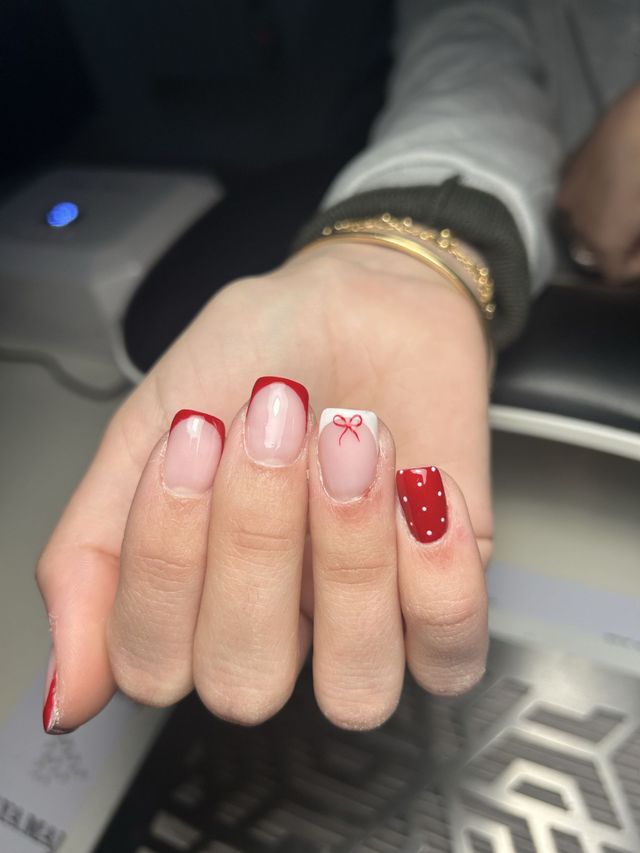 French rouge et blanc